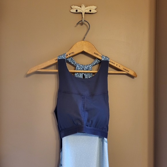 Prana. Halter sundress. Blue. XS - Picture 5 of 9